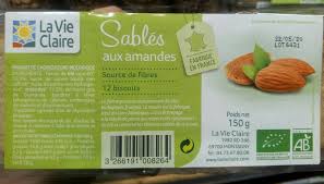 Sables Amandes 150 G